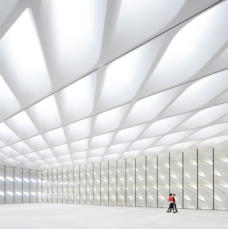 Inside the Broad. Photo by Hufton + Crow.