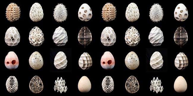 SEAcraft Eggs, Studio work from CCA Associate Professor Andrew Kudless, 2013