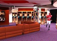 SMU Ford Field Football Locker Room Renovation