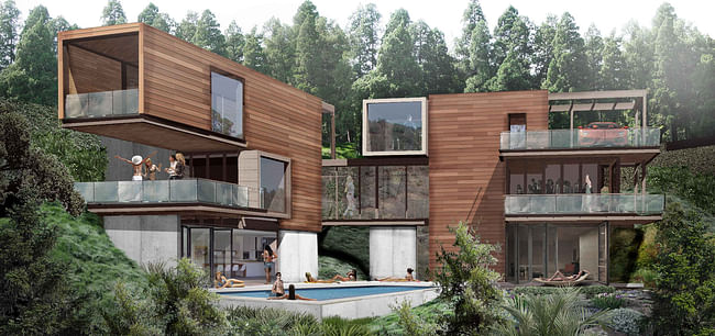 New Leaf Hills (unbuilt) by Abrahams Eyster Architecture. 