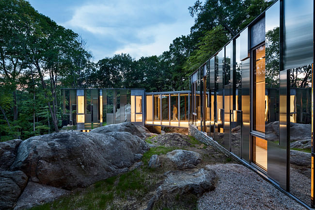 Pound Ridge House by KieranTimberlake. Photo © Peter Aaron/Esto