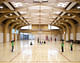 Gymnasium Regis Racine in Drancy, France by Alexandre Dreyssé Architectes & Sébastien Muller; Photo: Guillaume Clement