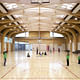 Gymnasium Regis Racine in Drancy, France by Alexandre Dreyssé Architectes & Sébastien Muller; Photo: Guillaume Clement