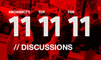 Archinect's Top 11 Discussions for '11