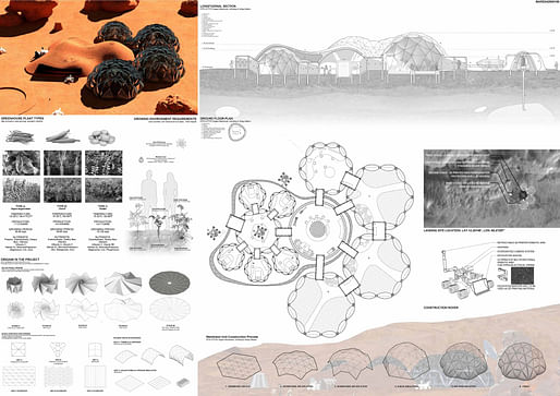 ​Honorable Mention 7 Muzhi Wang and Ruoxuan Hu (United States). Image courtesy Volume Zero Competitions