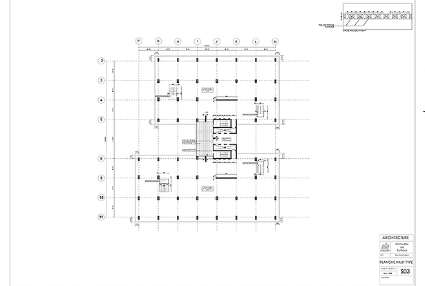 Structure - Ceiling Typical Plan