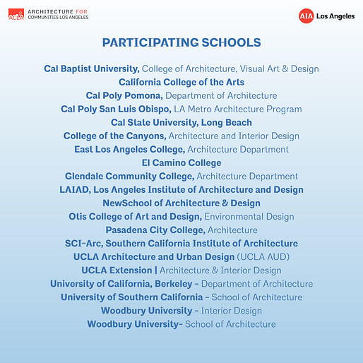 Event poster courtesy of ACLA and AIA Los Angeles