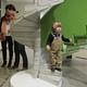 Toddlers appreciate half-scale stairs way more than you do