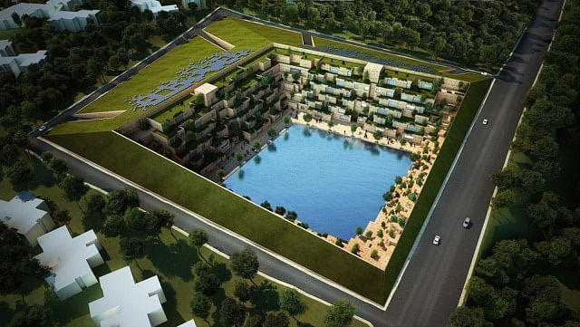 Best Unbuilt Concept - Sanjay Puri Architects: Reservoir. Photo credit: Azure