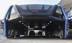 Public transit boon or boondoggle? China tests out its road-straddling bus