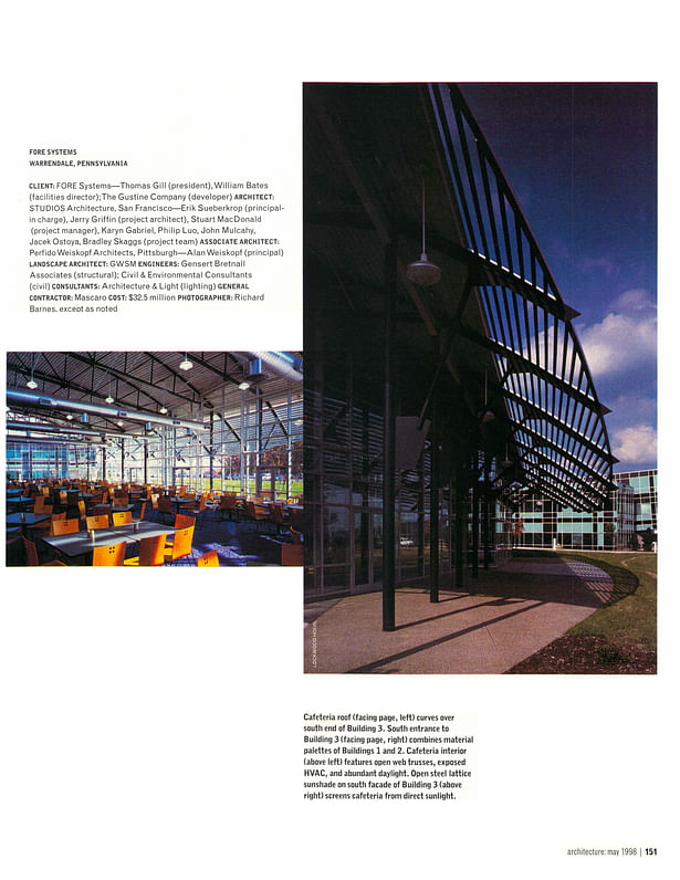 Page 8 - architecture: may 1998