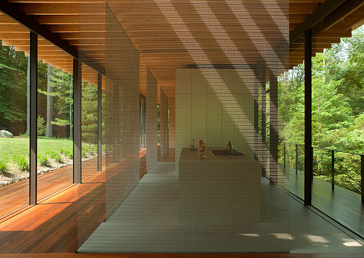 Glass/Wood House by Kengo Kuma Architect, New Canaan, CT 2011. Image © Undine Pröhl.