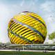 Golden Globe building in HOSPER's Park Russia proposal. Image courtesy of HOSPER.