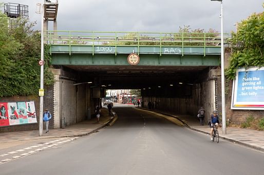 Falcon Road Bridge at Clapham Junction Station in London. Image © Kes Eccleston / London Festival of Architecture