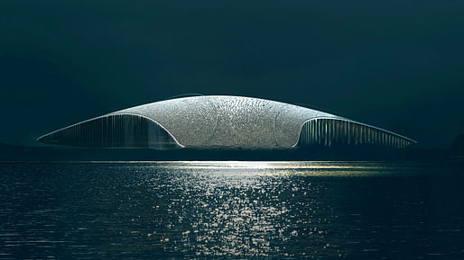 The Whale, Dorte Mandrup A/S. Rendering by Mir, Bergen.