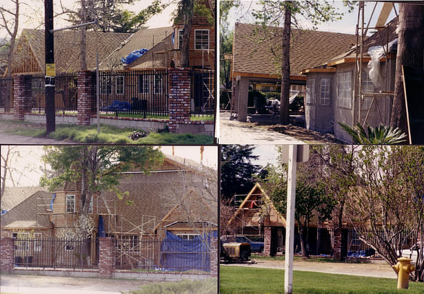 House construction pics. Woodland Hills, CA. Built