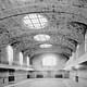 At this YMCA swimming pool in Jersey City, New Jersey, the Guastavino Company created vaulting that was perforated in the center and the sides to admit natural light. Courtesy of Avery Architectural and Fine Arts Library, Columbia University
