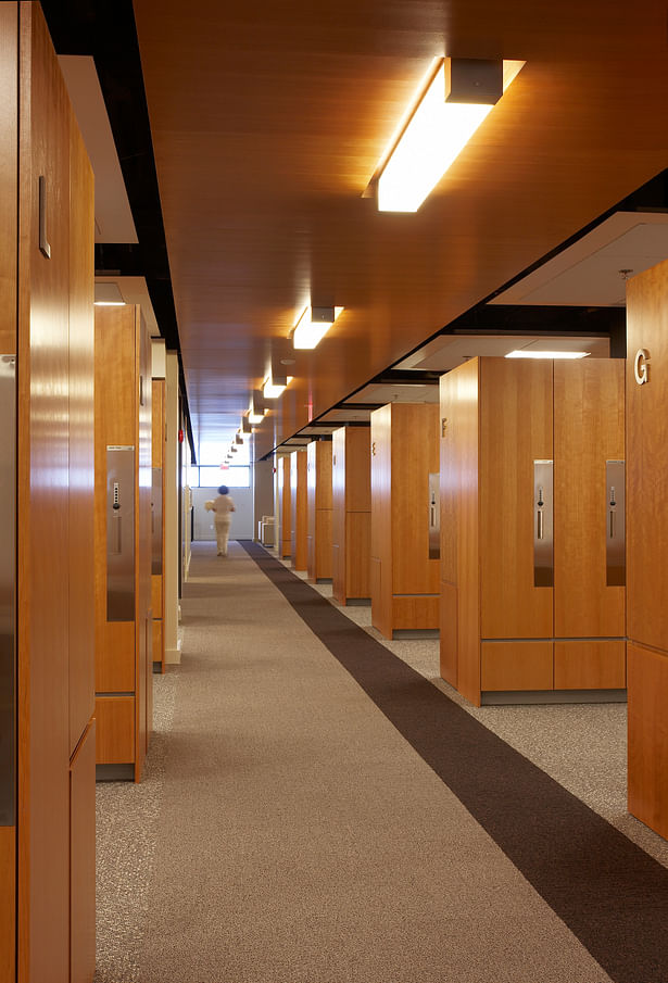 Oakdale Locker Room Corridor