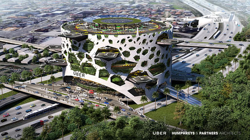 The design concept "Uber Hover​" by Humphreys & Partners.