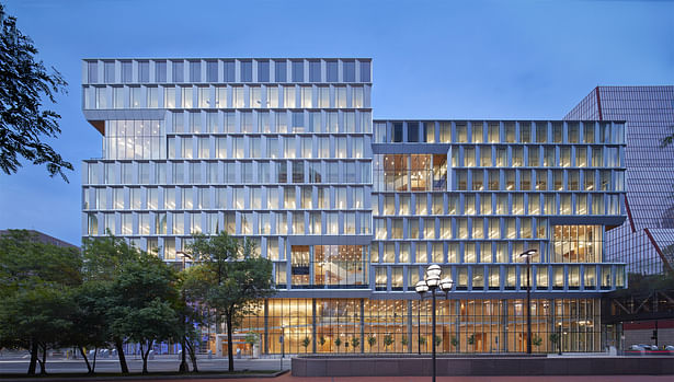 City of Minneapolis Public Service Building West Government Plaza exterior photo: © Cory Gaffer