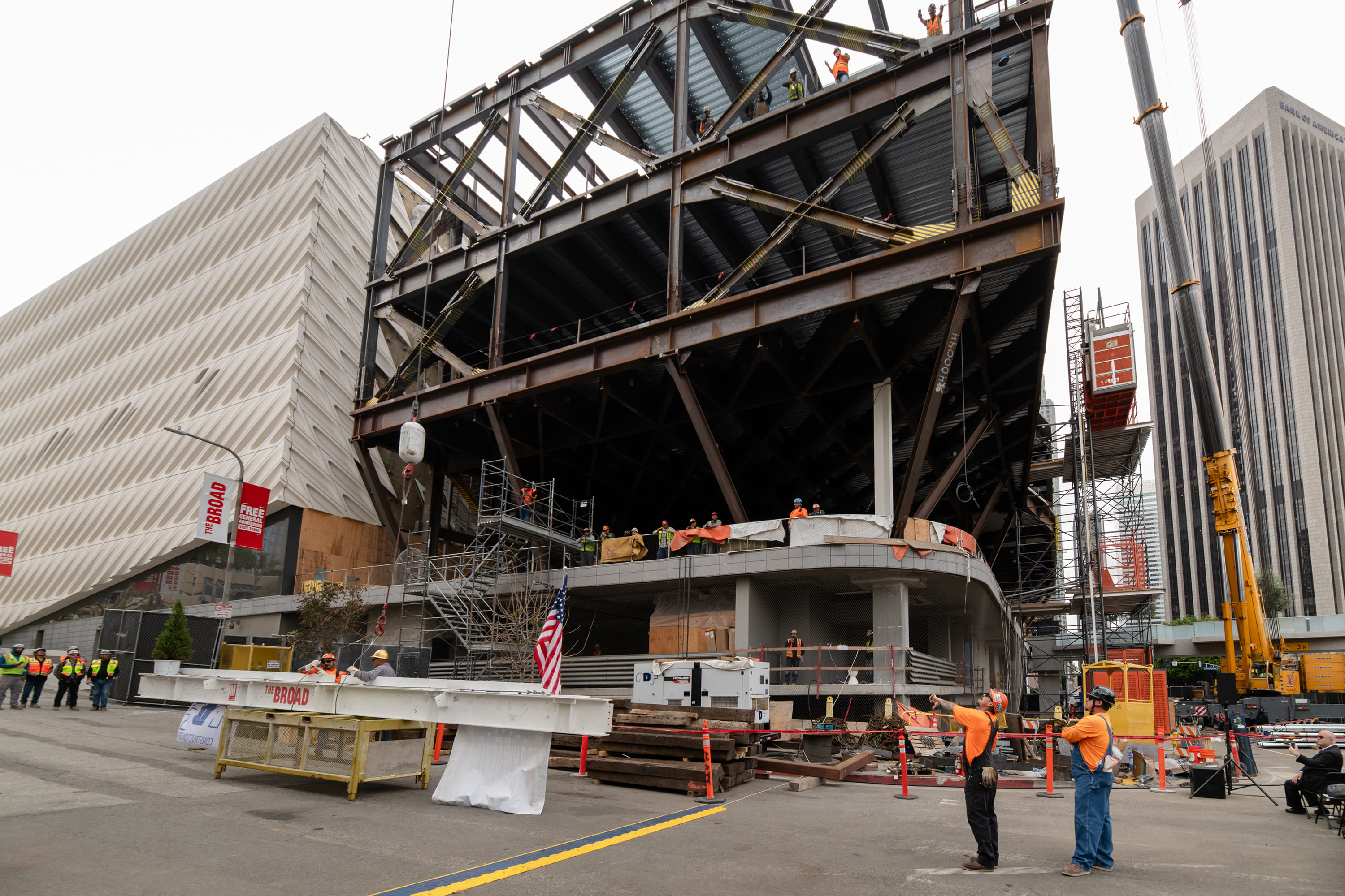 VIDEO: Watch Diller Scofidio + Renfro’s The Broad expansion topping out in LA