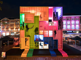 MVRDV presents a tetris-like structure you can reconfigure at Dutch Design Week
