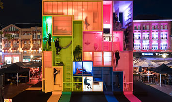 MVRDV presents a tetris-like structure you can reconfigure at Dutch Design Week