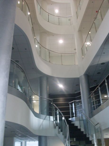 Interior of the corporative building
