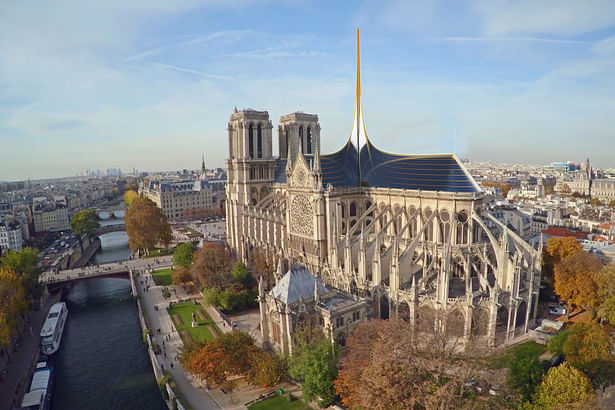 Notre Dame's Spine_OF STUDIO_Aerial