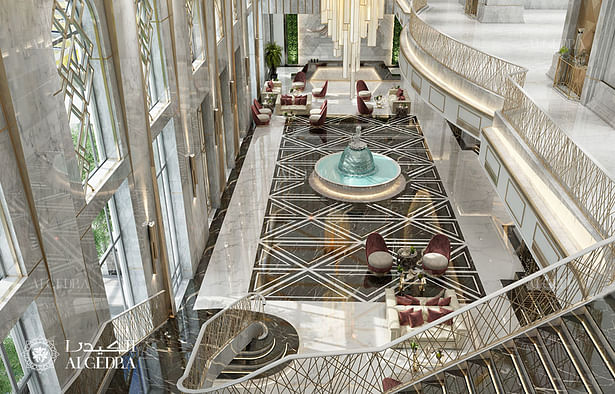 Luxury hotel interior design