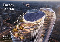 Zero-carbon Forbes International Tower, designed by AS+GG Architecture, proposed for Egypt's new capital