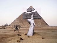 Artist JR's latest installation transforms the Great Pyramids of Giza, a top-ical new NFT