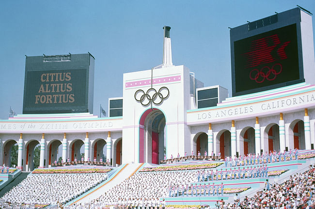 The 1984 Olympics in LA were widely considered a success. Credit: Wikipedia