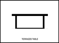 Terazzo Table Top Designs