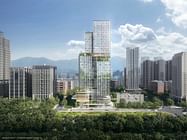 Humane Vertical Community Adorned with Greenery