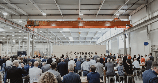 Photo of Katerra’s new CLT plant in Spokane, Washington. Image courtesy of Katerra.