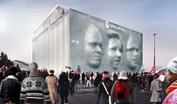 Sochi Olympic pavilion will transform into giant 3D portraits