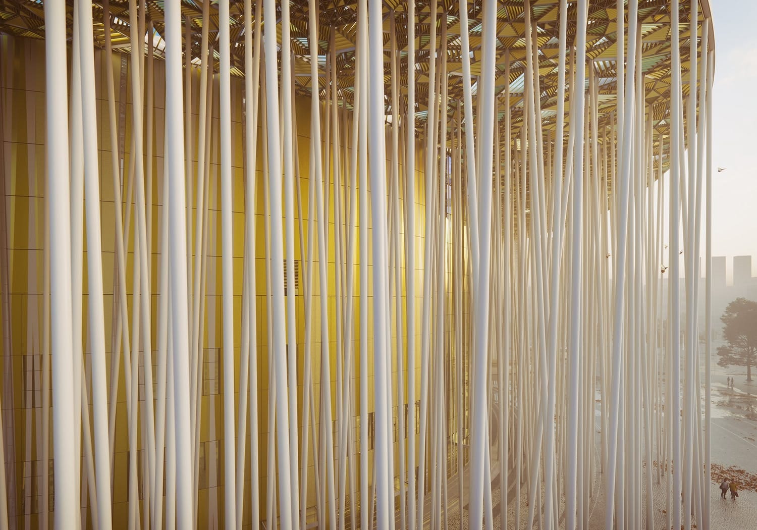 Steven Chilton Architects design an ethereally serene bamboo