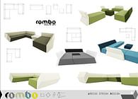 ROMBO modular sofa