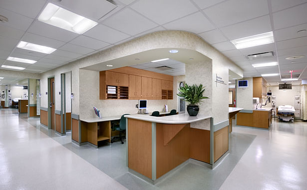 Lenox Hill Hospital E.D. Nurse Station