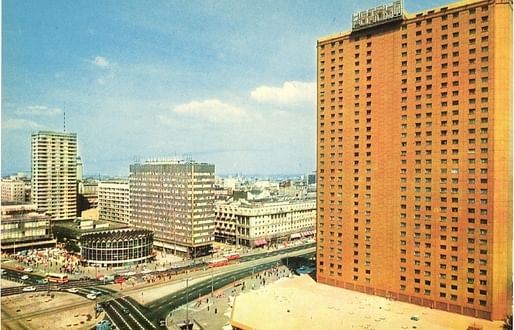Hotel Forum, 1975. Warsaw, Polish PR. Image: FUEL.