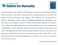 House Design volunteering in Habitat for Humanity