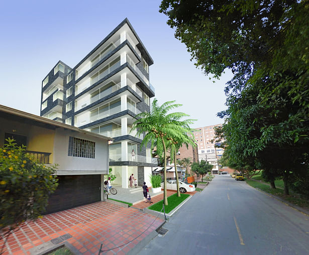 Street View of Envigado Tower