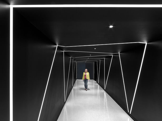 Experience corridor on floor 28.