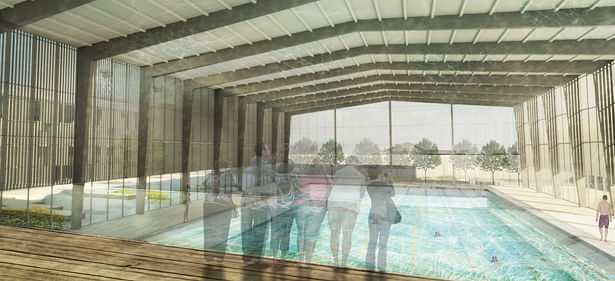 Aquatic Center Rendering