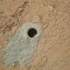 Close up methane holes on Mars (courtesy of NASA)