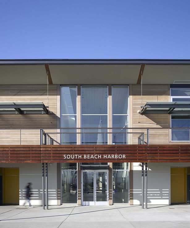 South Beach Harbor Services Building (Photo: Tim Griffith)