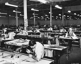 Vintage photos remind of the profession before AutoCAD