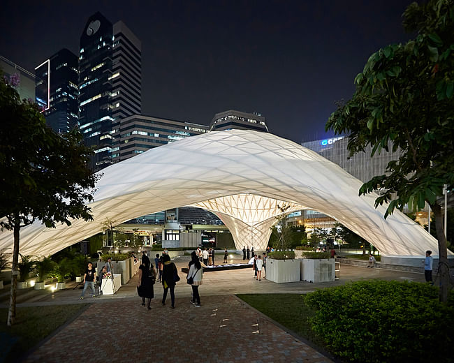 SMALL PROJECT OF THE YEAR: ZCB Bamboo Pavilion by The Chinese University of Hong Kong School of Architecture