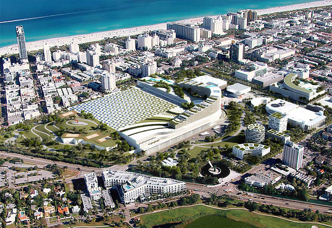Tishman South Beach ACE Revised Aerial Plan, Image © OMA